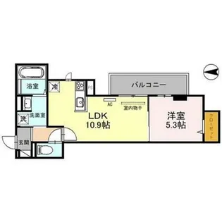 DーROOM桂川【3階】の間取り
