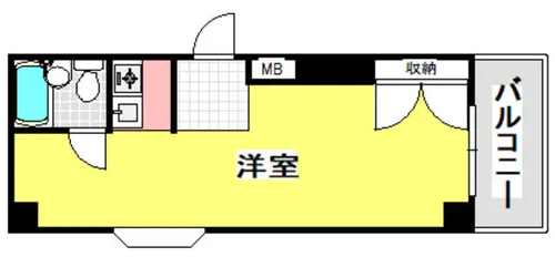 サンパレス21千里丘【203号室】の間取り