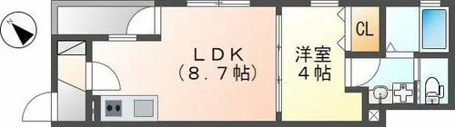 SELENITE刈谷【1階】の間取り