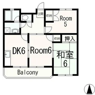 ファミールSANSE【3階】の間取り