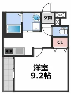 フジパレス高井田西Ⅴ番館【3階】の間取り