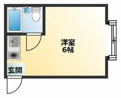 グランビルド東住吉【2階】の間取り