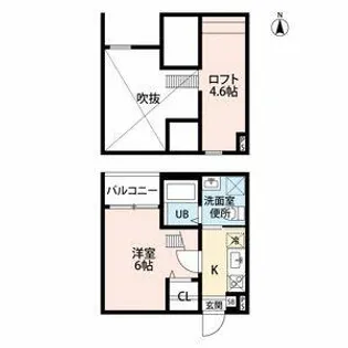 Pastoso U【2階】の間取り