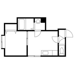 ウェルカム澄川【201号室】の間取り