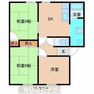 ハイツどりーむ【103号室】の間取り