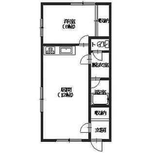 第10タジマハイツ【1階】の間取り