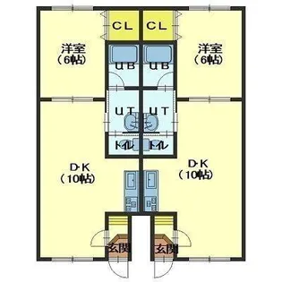ピュアパレス栄町【503号室】の間取り