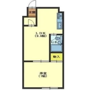 ビラ・ミカエル1【204号室】の間取り