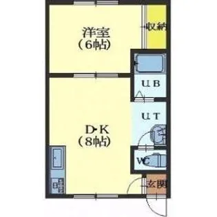 ピコハウス01【205号室】の間取り