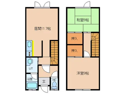 メゾンドFT【A号室】の間取り