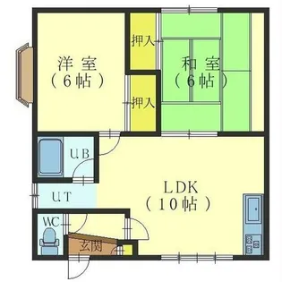 イトウハイツ5【202号室】の間取り