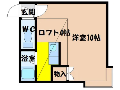 テラハウス深堀【2階】の間取り