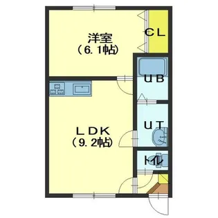 コーポ岡村【2階】の間取り