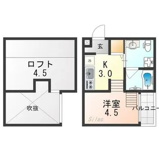 キーファー【1階】の間取り