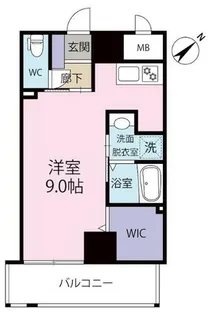 ル・シエル【4階】の間取り