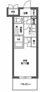 CASSIA高井田SouthCourt【7階】の間取り