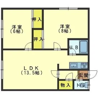 アーバンライフ大森【3階】の間取り