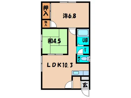 ラスティブ杉並【4階】の間取り