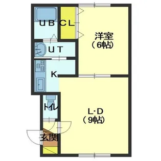 メイプルハイム【105号室】の間取り