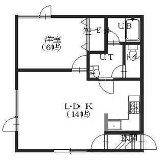 北海道北斗市七重浜2丁目【アパート】の間取り