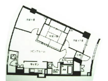 ドムス富岡Ⅱ【602号室】の間取り