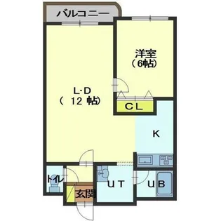 マンションウィンズ【103号室】の間取り