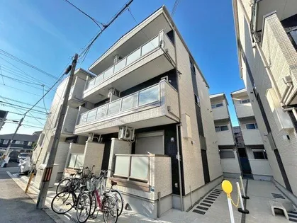 大阪府大阪市東住吉区照ケ丘矢田4丁目【アパート】の外観