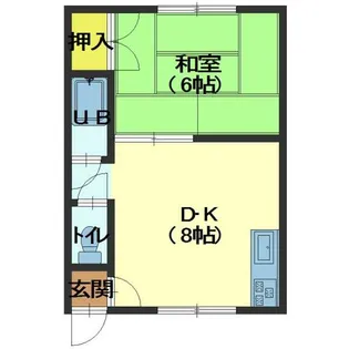 コーポ浩洋【201号室】の間取り