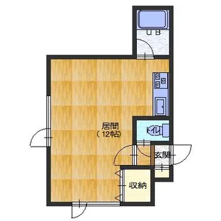 ツバキハウス【201号室】の間取り