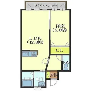 ラブリ【101号室】の間取り