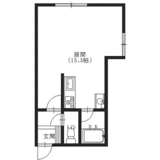 コーポみらい【203号室】の間取り
