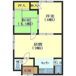 たかはし荘【2階】の間取り
