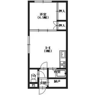 ハイツ児玉【111号室】の間取り