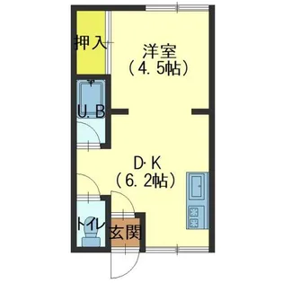 コーポ春日【2-C号室】の間取り