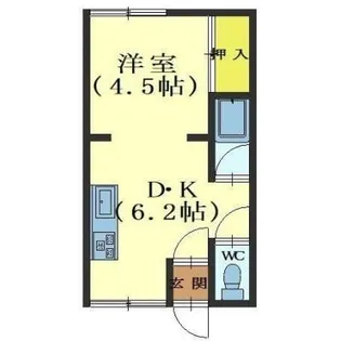 コーポ春日【2-A号室】の間取り