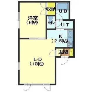 ファミールⅡ【2階】の間取り