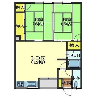 ハイツ近藤【1号室】の間取り