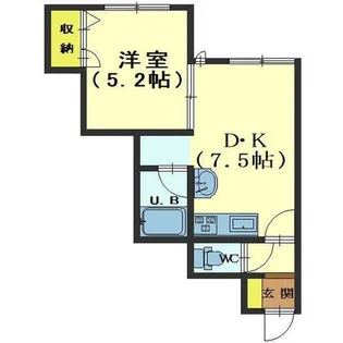 AVANT GARDEⅠ【310号室】の間取り