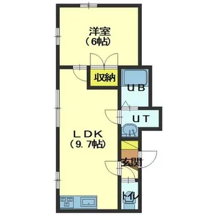 アーニスト館【2階】の間取り