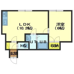 アーニスト館【2階】の間取り