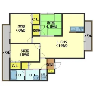 サンジミニャーノ【2階】の間取り