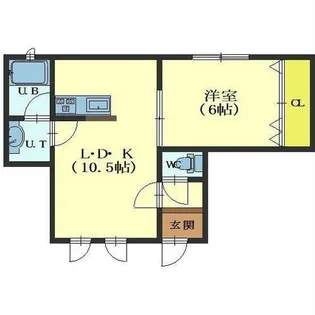 アンダンテ【102号室】の間取り