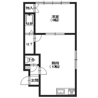 アートリウム33【1階】の間取り