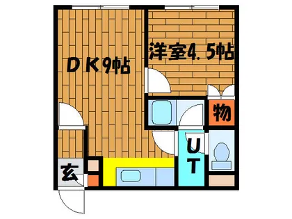 コンコンブル【2階】の間取り