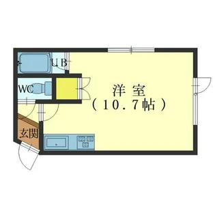 アルファヒルズⅠ【205号室】の間取り
