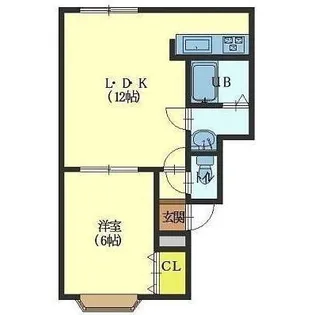 パークサイドA【1階】の間取り