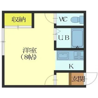 シャイン8【2階】の間取り
