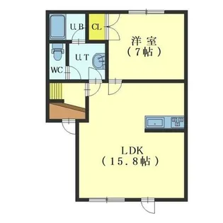 ルーエンハイム【105号室】の間取り