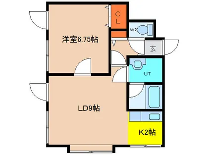 パレス・セナⅡ【2階】の間取り