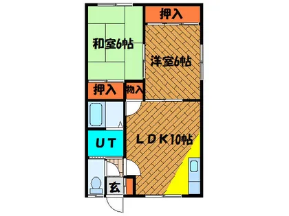 マンションサンエー【202号室】の間取り
